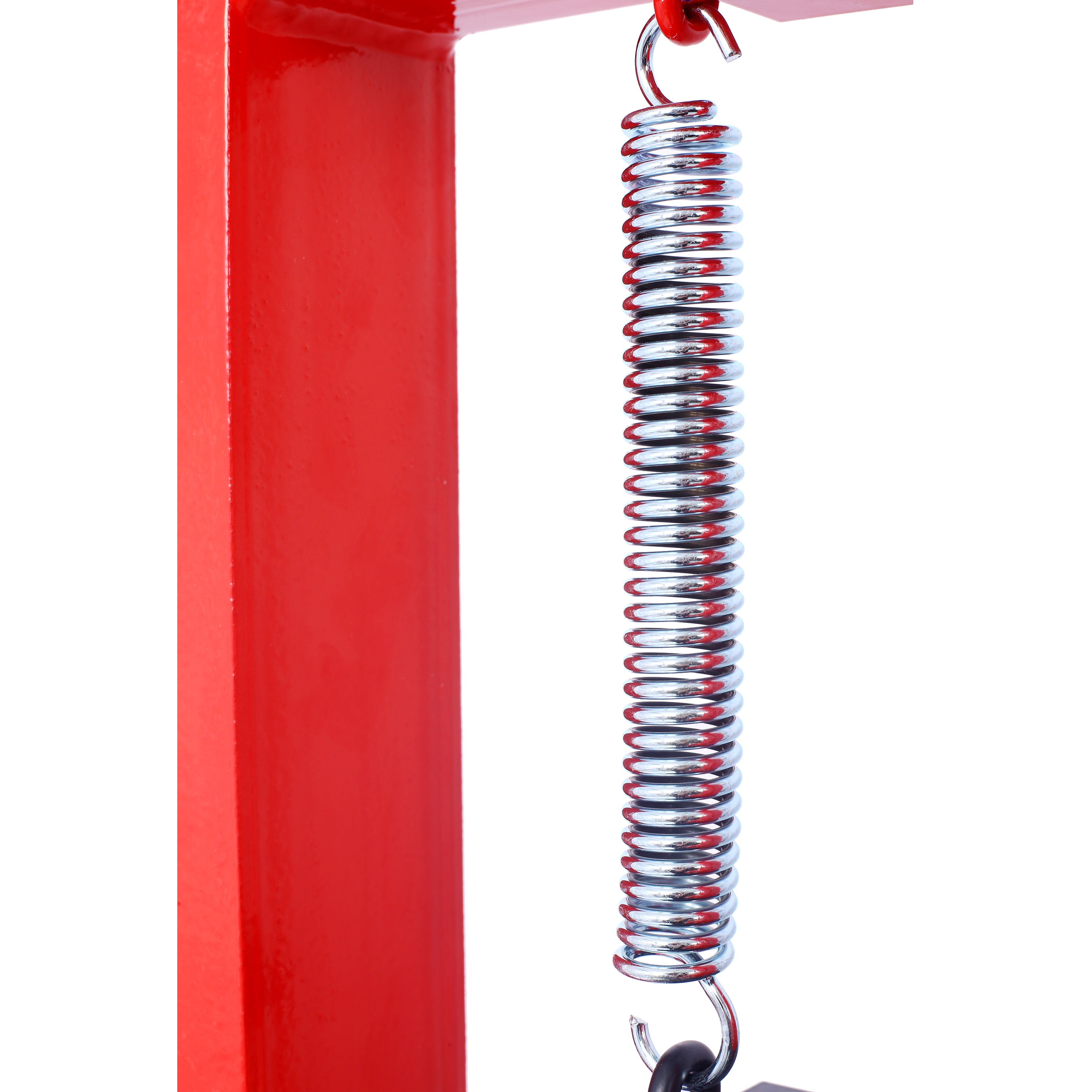 Hydraulic 6 Ton H-Frame Garage Floor Adjustable Shop Press with Plates, 6T, black