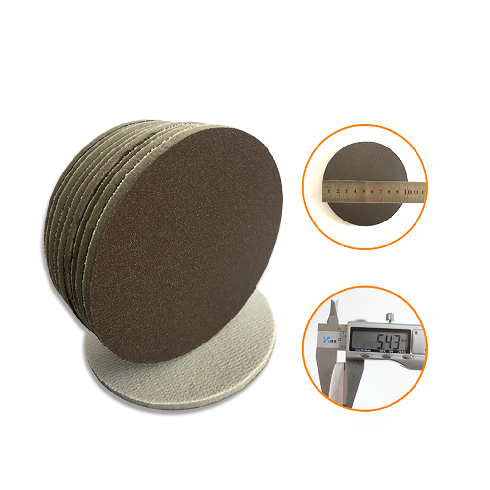 4 Inch（100mm）Hook & Loop Sponge Sandpaper Red Sanding Discs 300 Grit - 1500 Grit
