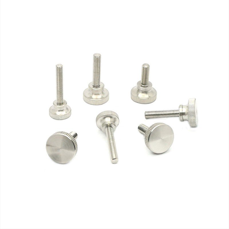 M2–M6 Stainless Steel High Head Knurled Thumb Screws – Hand Tighten Grip Adjustment Knobs - HomeDIYer
