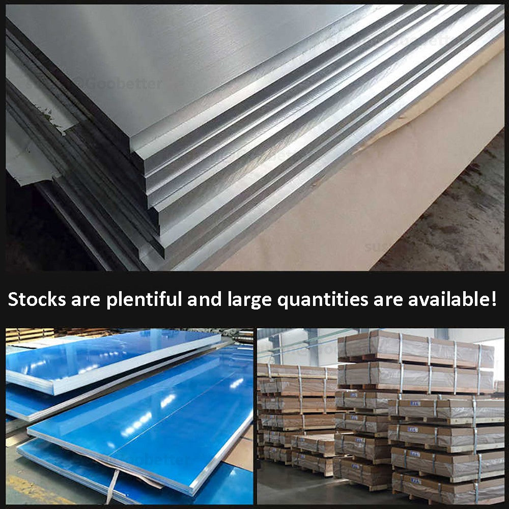 Metal Flat Sheet & Plate — Aluminium 1060/6061, Stainless Steel 304, Steel Q235 | Cut to Size