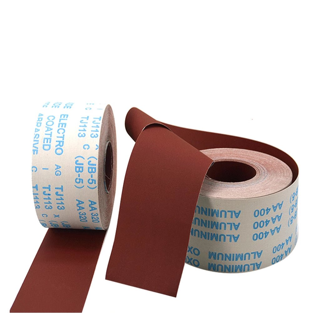 1 Meter 80 - 600 Grit Emery Cloth Roll Polishing Sandpaper For Grinding Tools Metalworking Dremel Woodworking Furniture - HomeDIYer