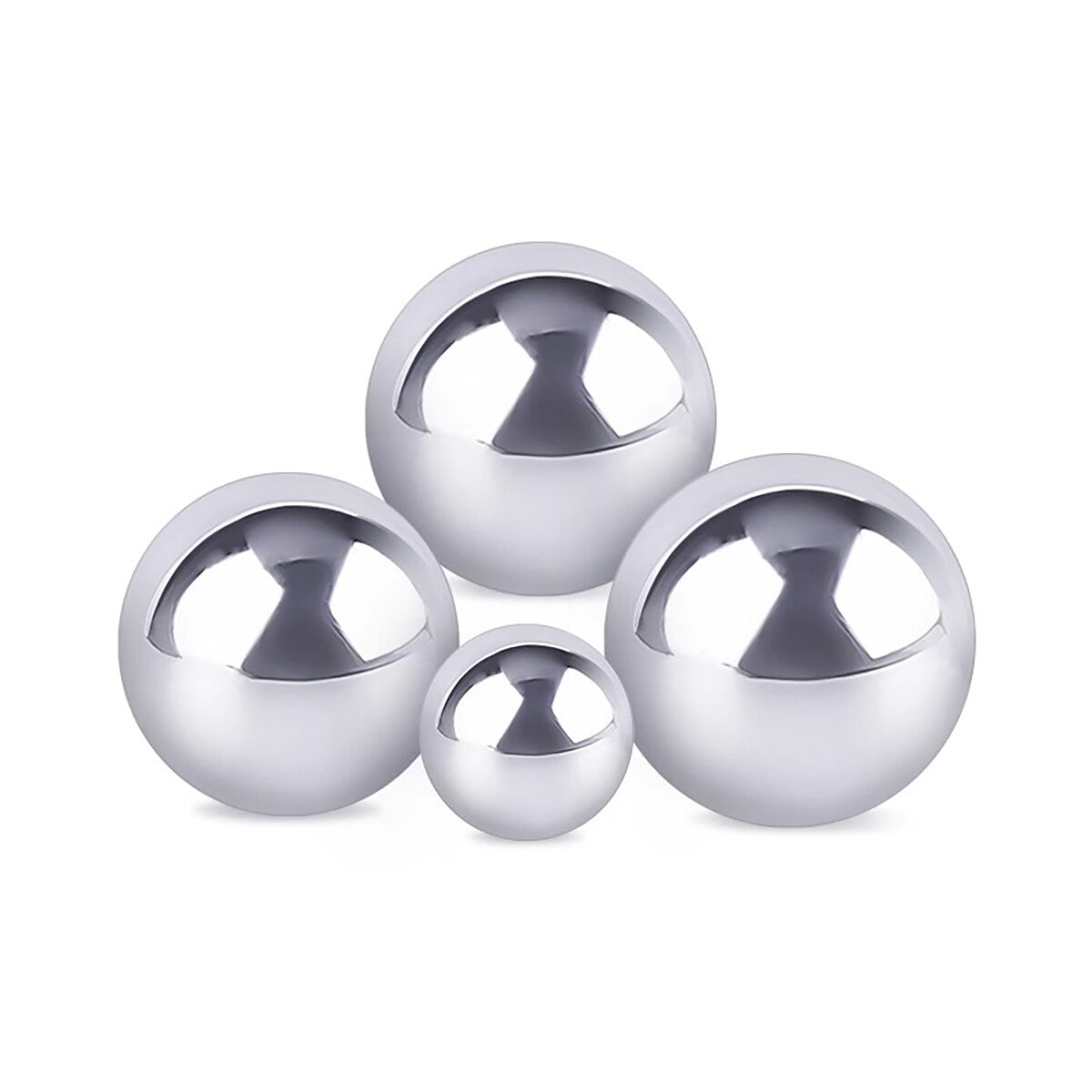 High-Precision 1mm to 19mm Diameter 440C Stainless Steel Ball Bearings (G10)