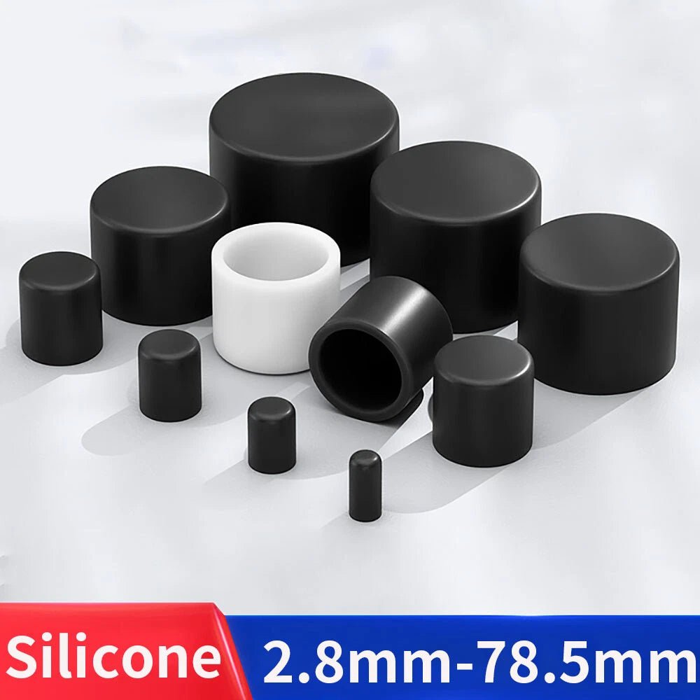 Rubber Ferrules Chair Stool Table Feet Pipe Tubing End Cover Caps 2.8mm - 78.5mm - HomeDIYer