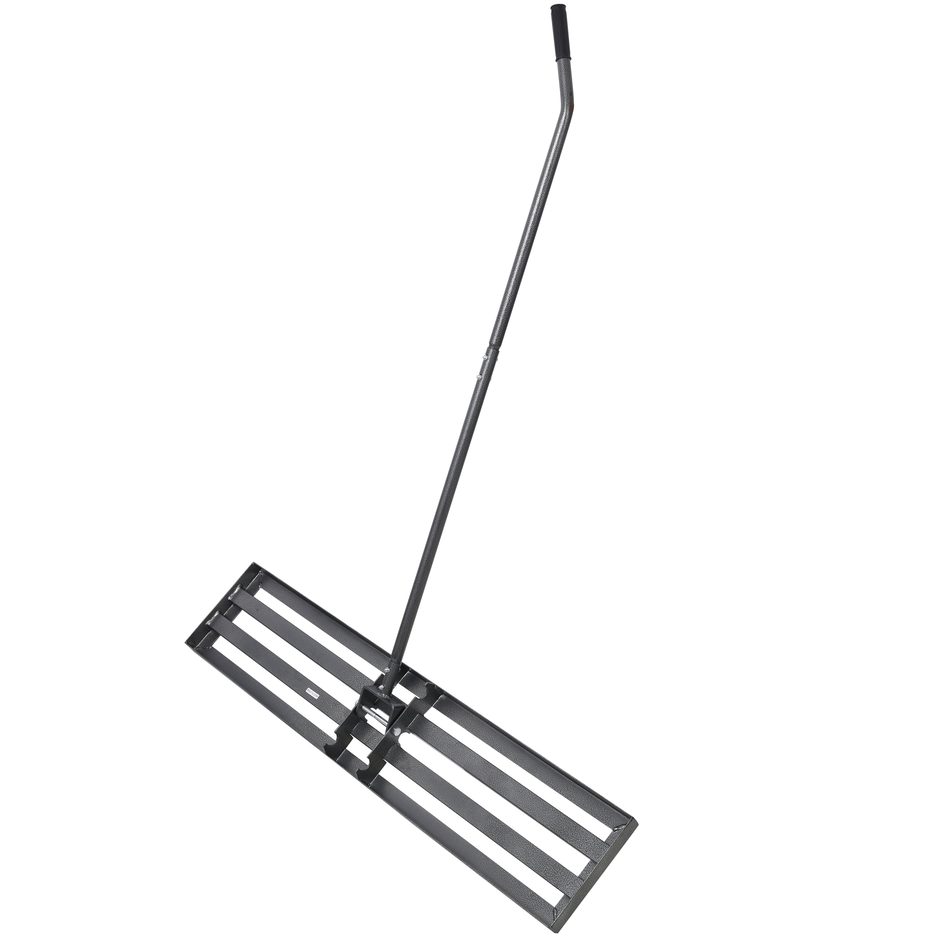 Lawn Leveling Rake, 48"x10" lawn Leveling Tool, Heavy Duty Effort Saving Lawn Level Tool, 7FT Steel Handle Lawn Leveler for Yard Garden Golf Course, Ease Level Soil Sand Dirt Surfaces and Fertilizer
