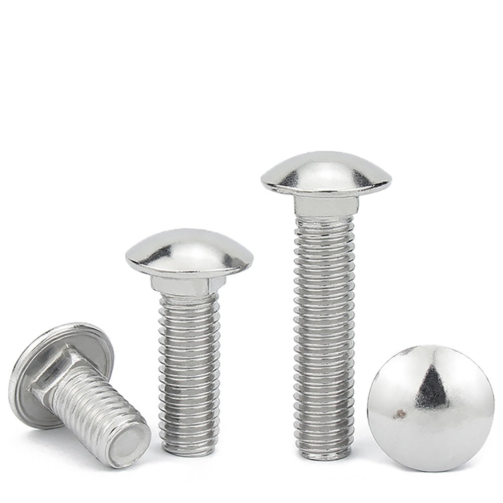 M4–M12 Carriage Bolts A2 Stainless Steel | Cup Square Neck Screws