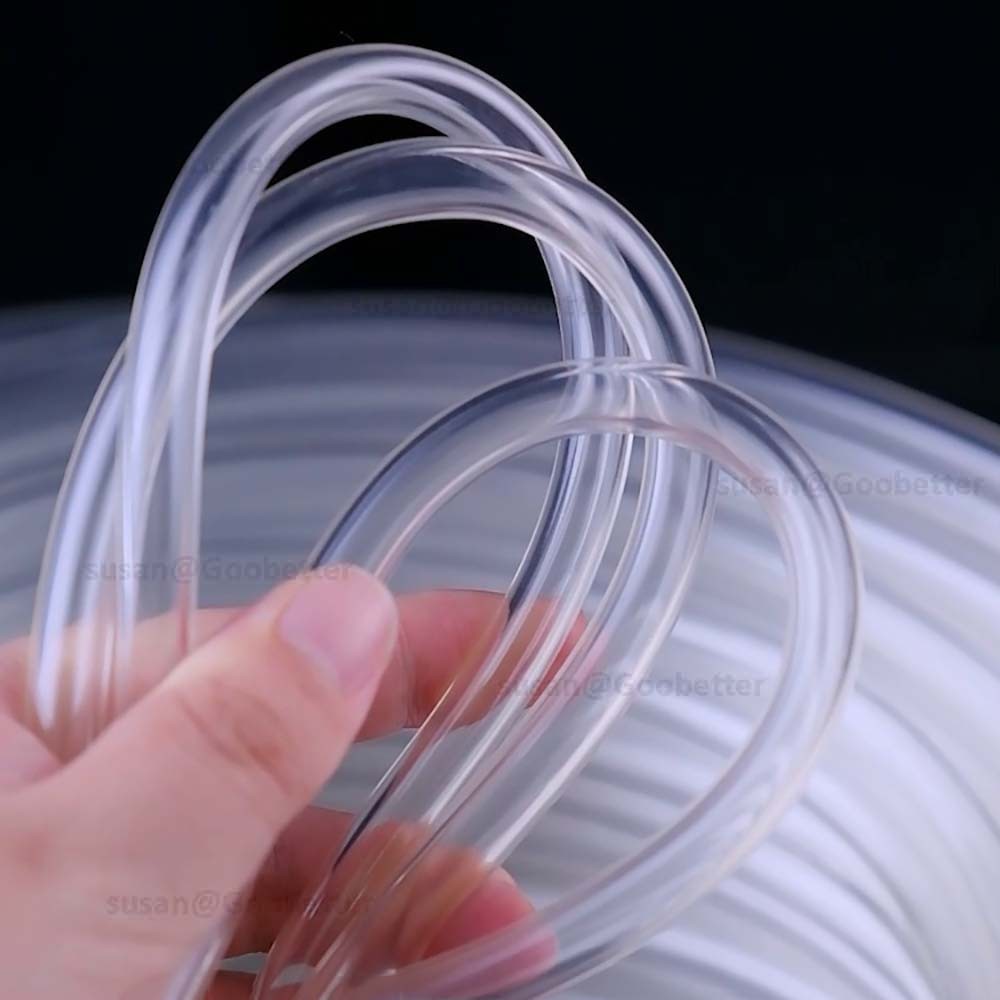 Clear Flexible PVC Tubing — Plastic Hose for Air, Water, Aquarium & Pond