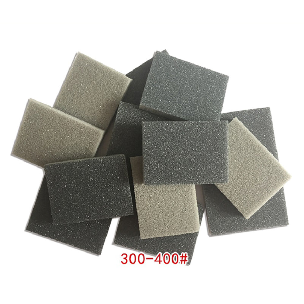 30x40mm Wet Dry Spong Sanding 300-3000 Grit Hook Loop Sandpaper Polishing Block