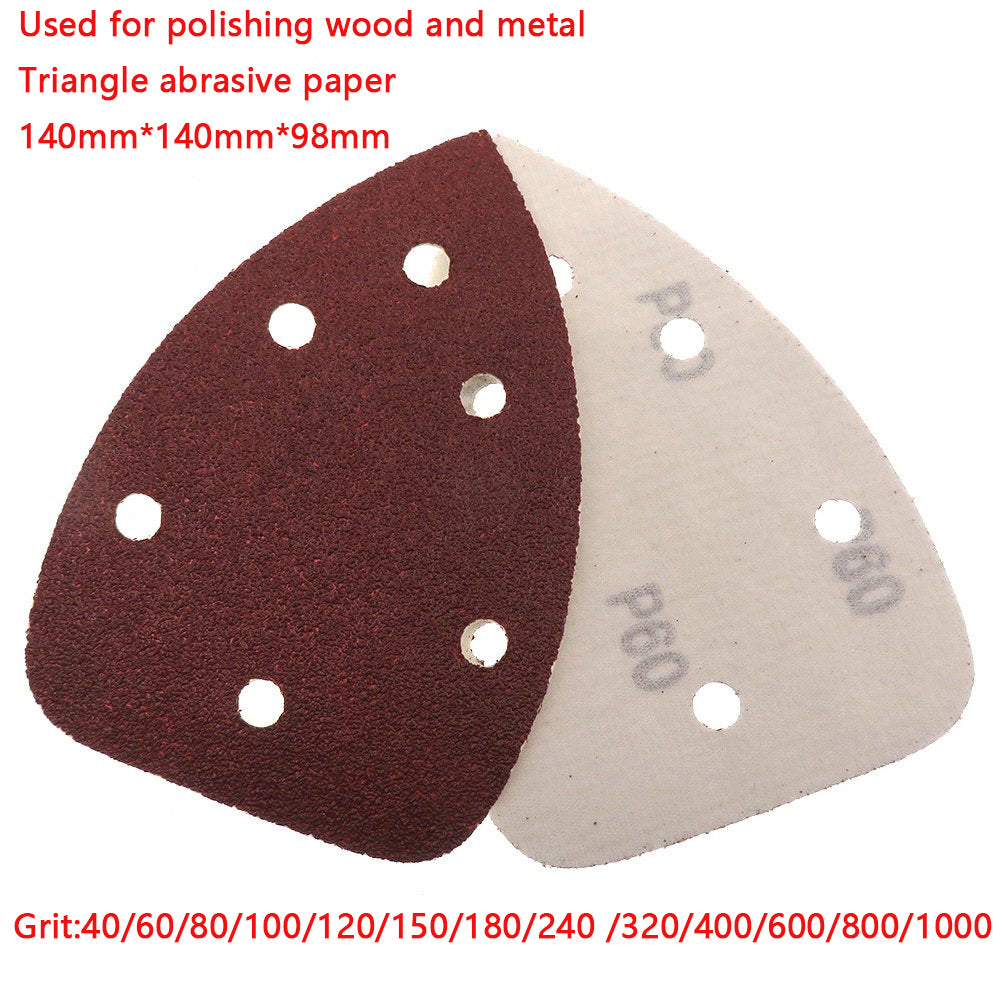 Sandpaper Frosted Sheet Girnding Plate Polished 40~1000Grit 140*140*98mm 6 holes