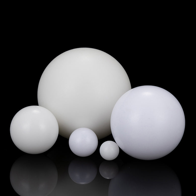 Application of translucent balls in food-grade equipment or float valves