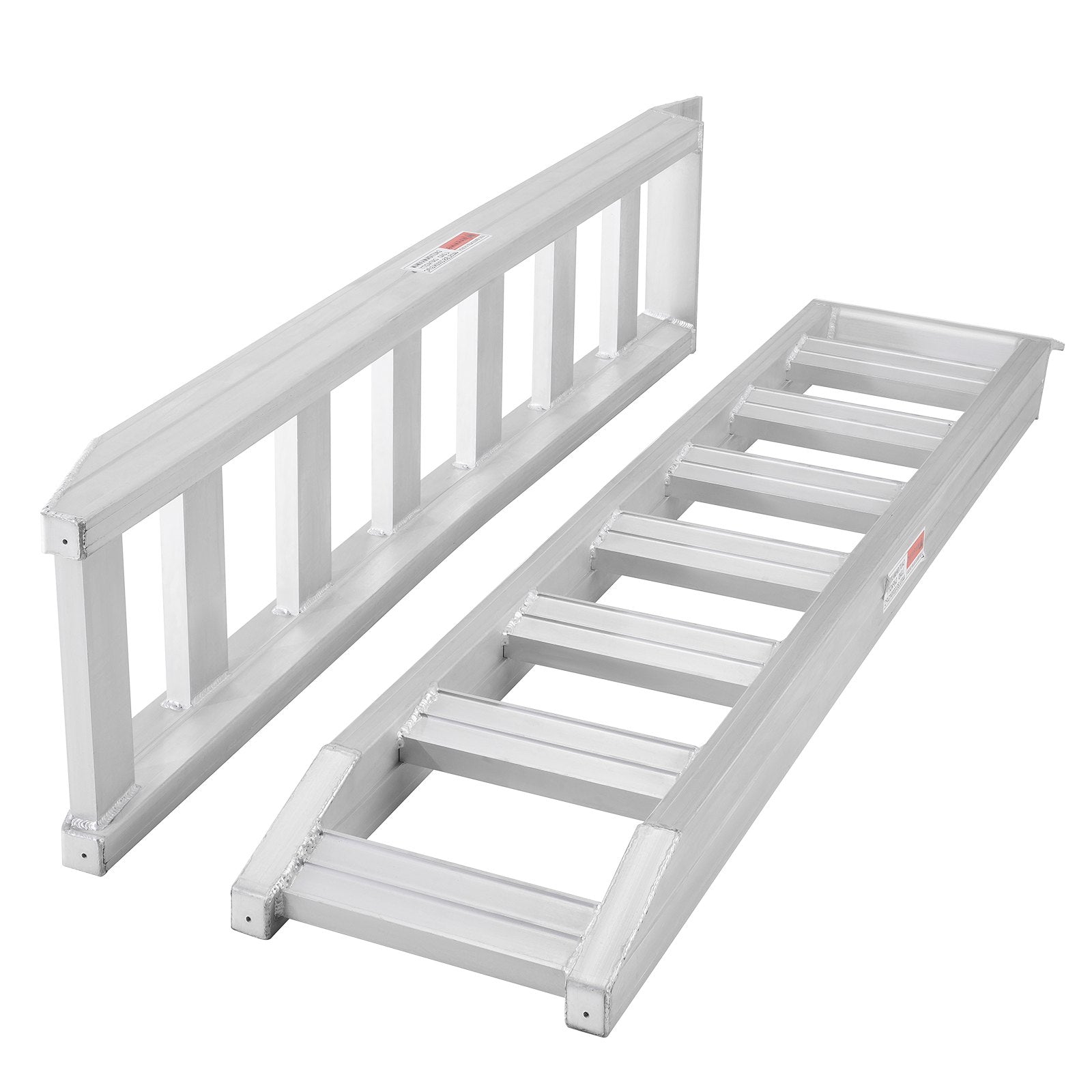 Aluminum Ramps, 8810 lbs, Heavy-duty Ramps with Top Hook Attaching End, Universal Loading Ramp for Motorcycle, Tractor, ATV/UTV, Trucks, Lawn Mower, 72"L x 15"W, 2Pcs