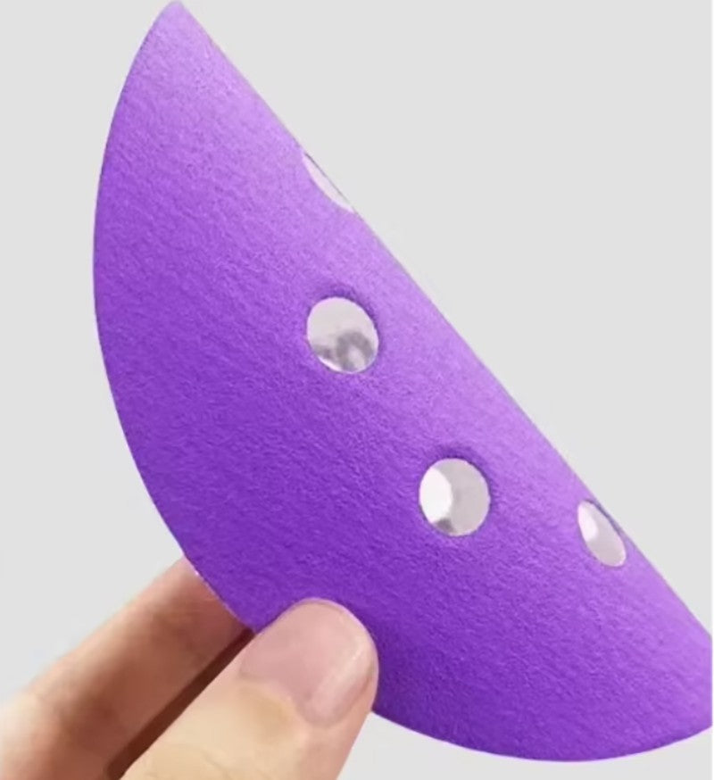 6 Inch Dry Sanding Discs Sandpaper Hook and Loop Pads 15/17Hole Grit 40-800
