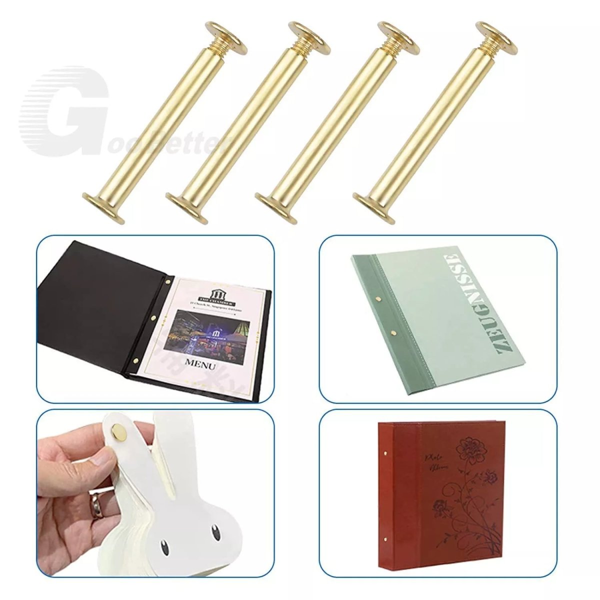 Leather Rivets Tool Metal Stud Set Double Cap Fixing Belt Repair Craft DIY Kit - HomeDIYer