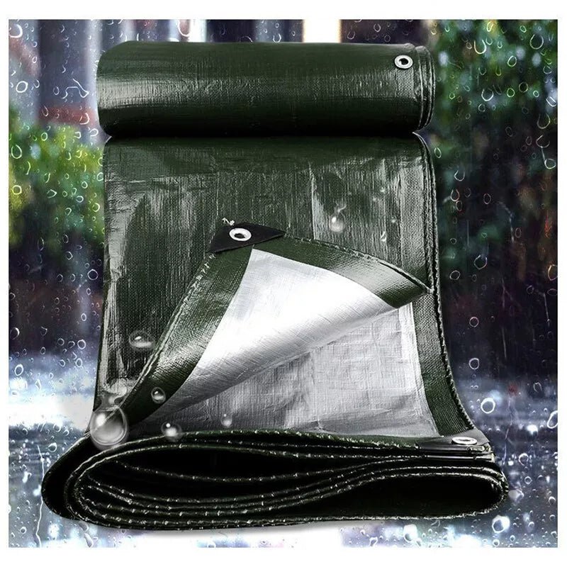 Tarpaulin Regular And Heavy Duty Waterproof Cover Tarp Ground Sheet Multi Sizes - HomeDIYer