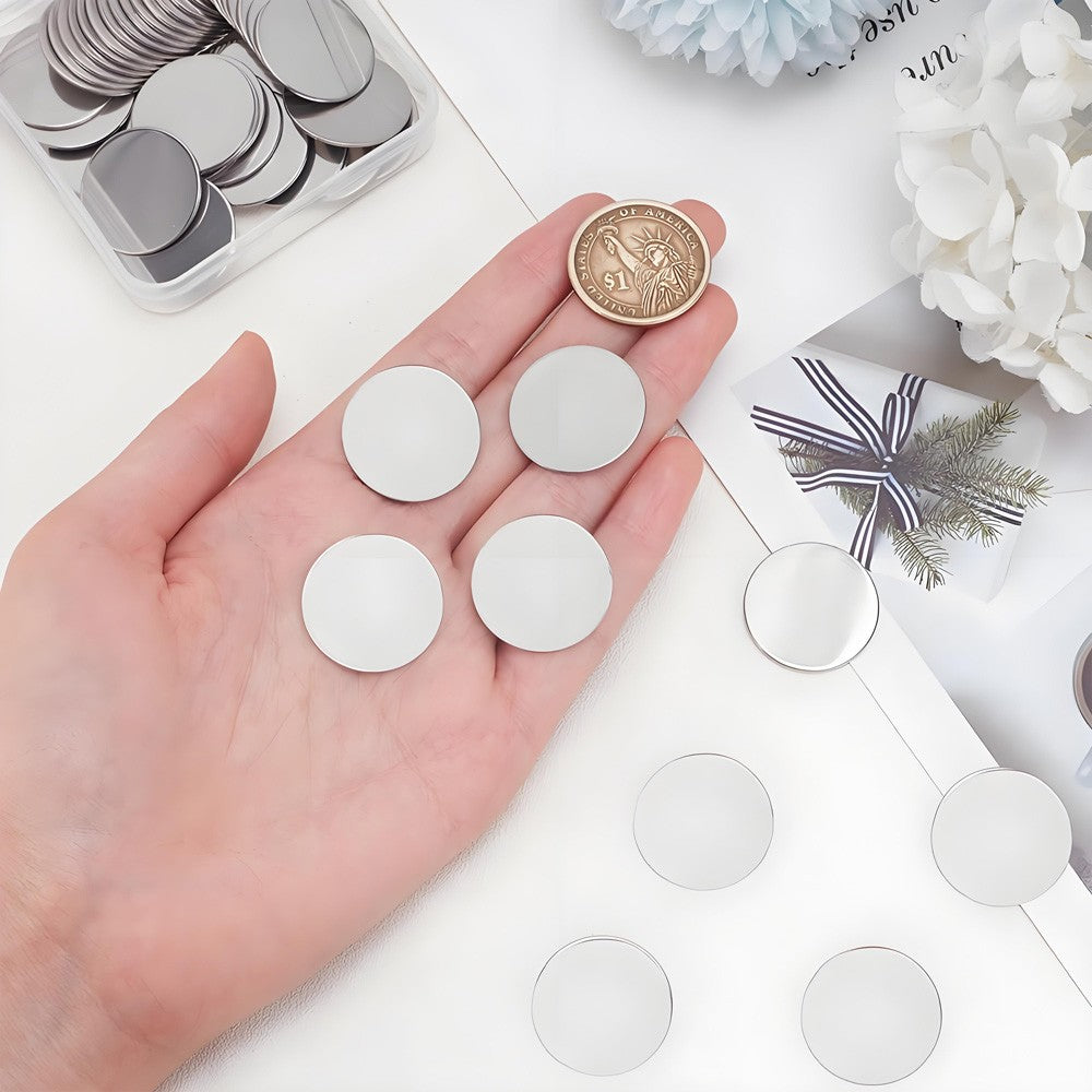 Stainless Steel Blank Disc Ø 50-350mm Laser Cut Round Sheet Plate Thick 0.5-10mm