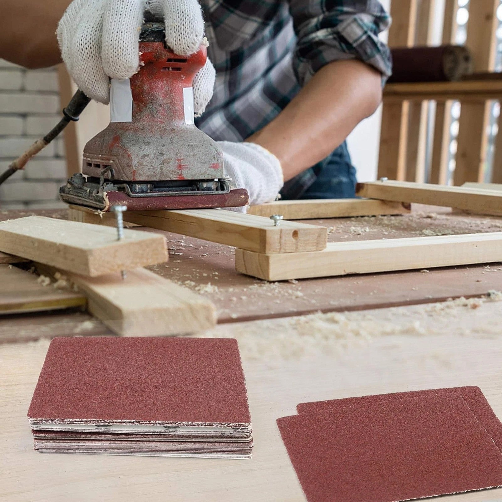 Sandpaper Sanding Sheets Fine Medium Coarse Wood Metal mixed 40 Grit - 1000 Grit