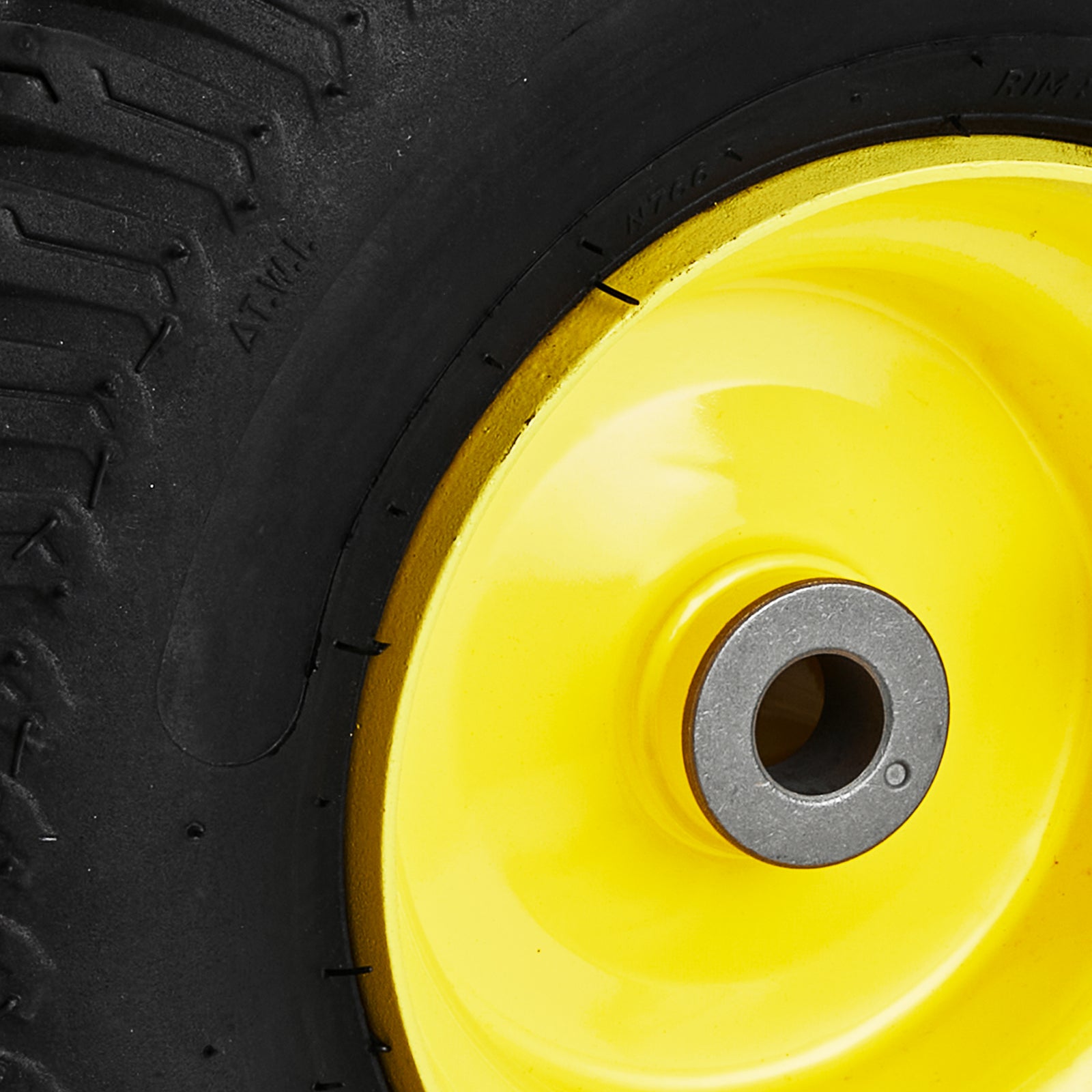 2-Pack 15x6-6" Tubeless Tractor Tires – S-Turf Pneumatic, 3" Offset Hub, 595 LB Capacity, 16 Adapters