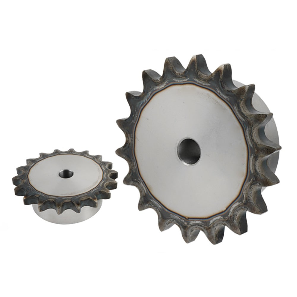 05B 5/16" Steel Roller Chain Sprocket Wheel Pitch 8mm 10~40 Teeth Process Hole