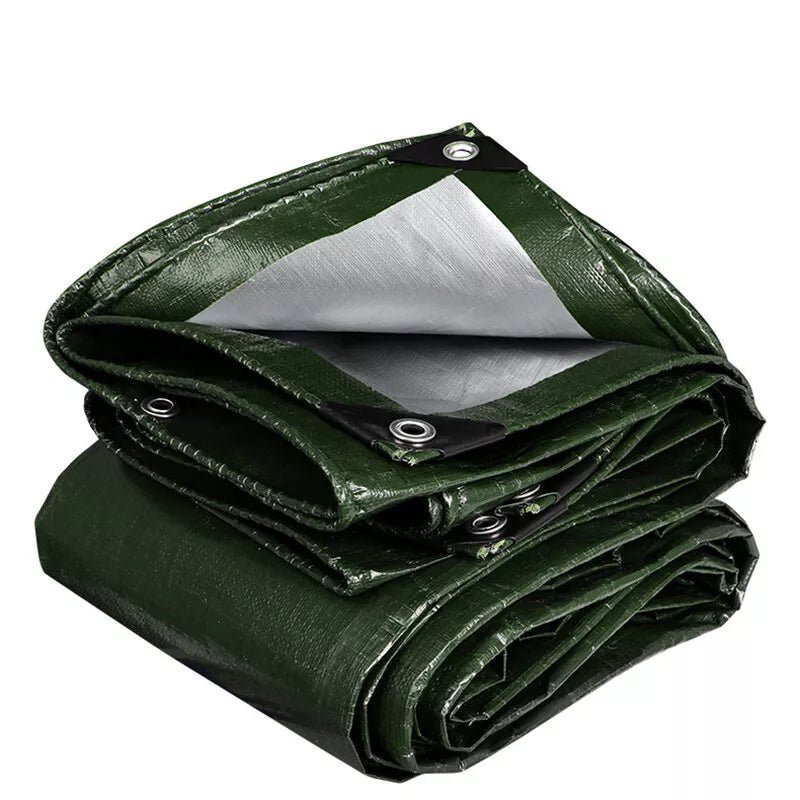 Tarpaulin Regular And Heavy Duty Waterproof Cover Tarp Ground Sheet Multi Sizes - HomeDIYer