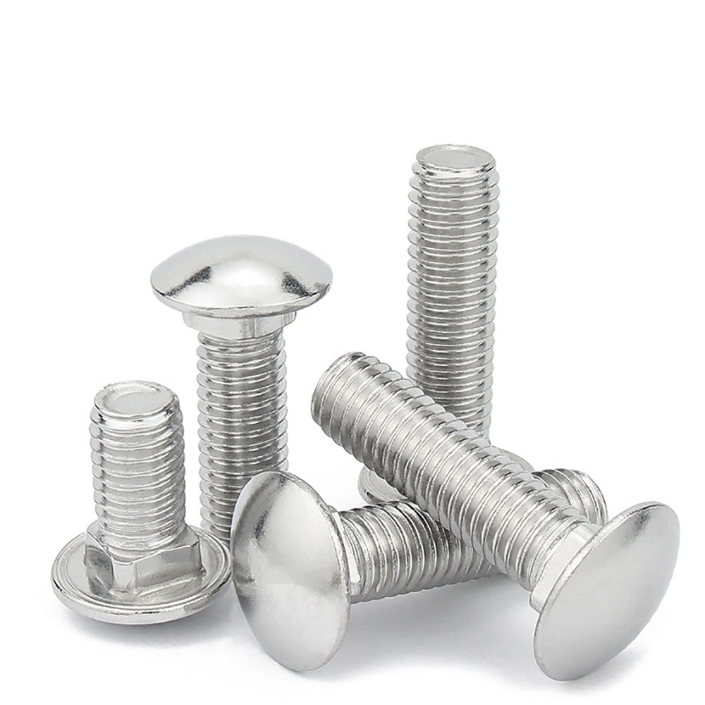 M4–M12 Carriage Bolts A2 Stainless Steel | Cup Square Neck Screws