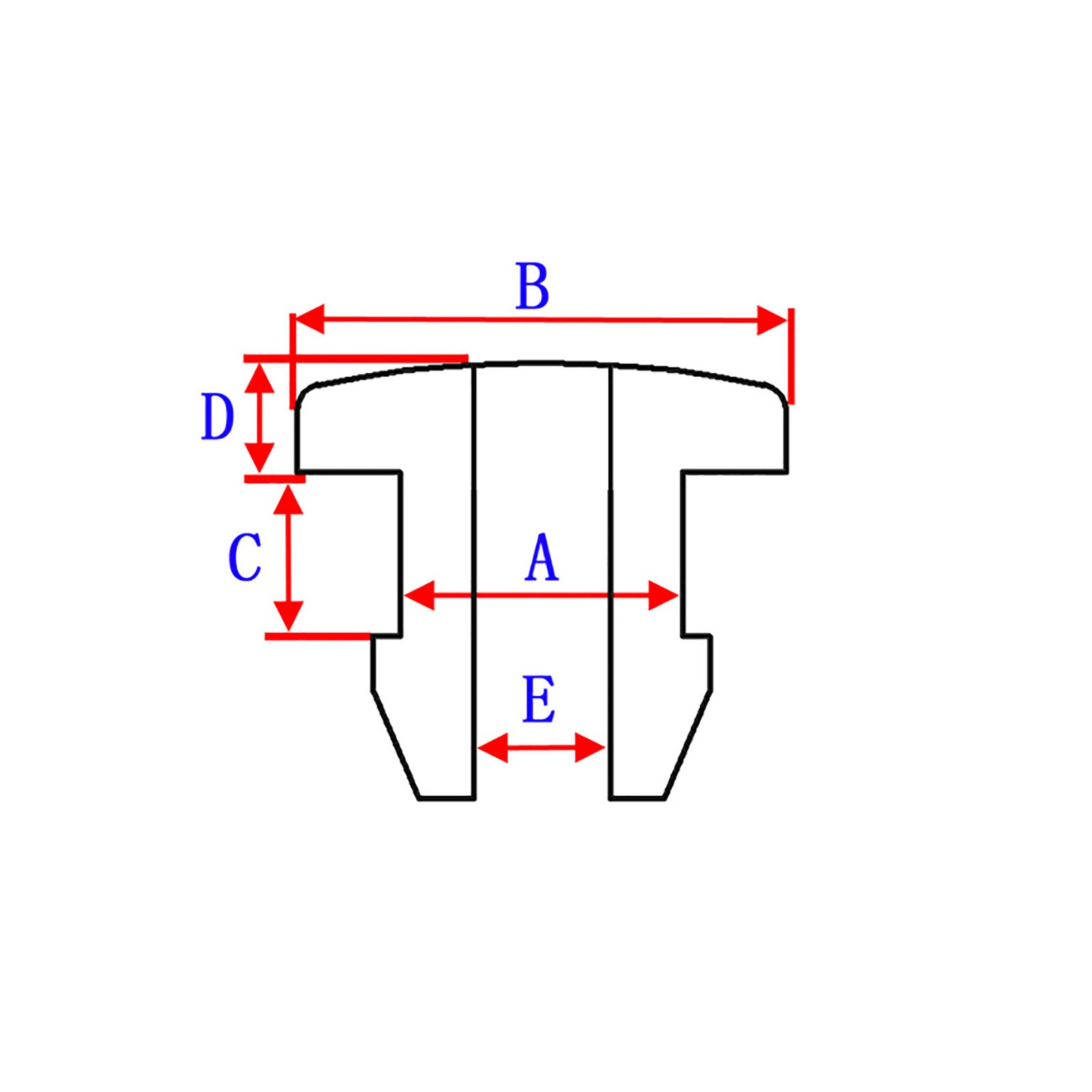 Snap-on Hole Plugs Silicone Rubber Wire Cover Protect Seal Insert Plug 4.5~30mm