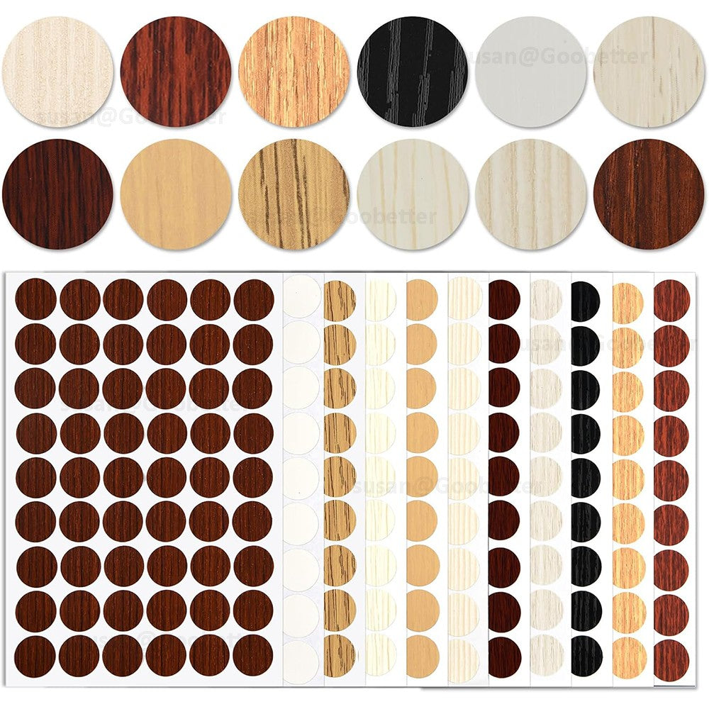 21mm Self Adhesive Decorative Screw Holes Nail Cams Cover Caps Furniture Kitchen