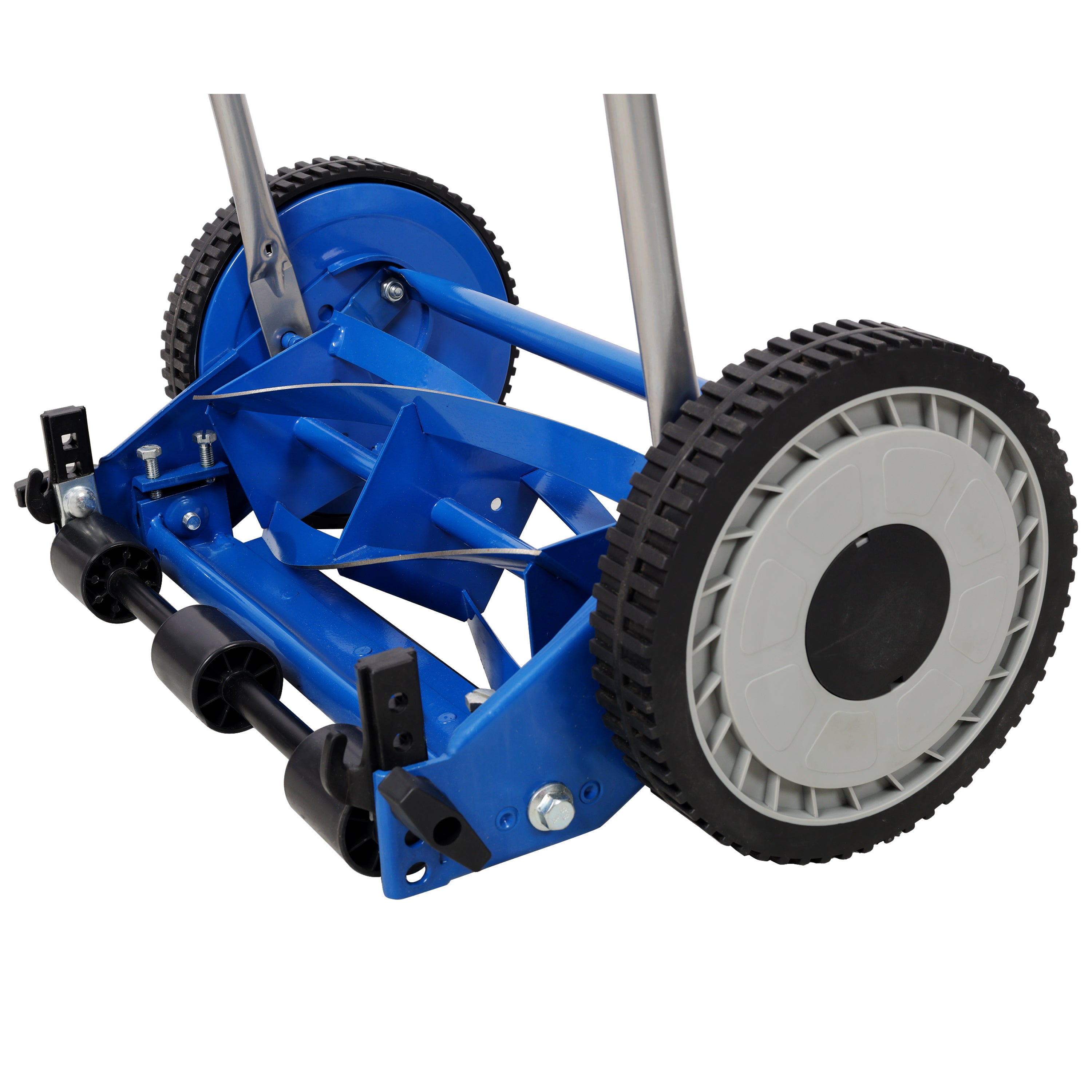 16in Push Lawn Mower, Push Reel Lawn Mower, Blue Color