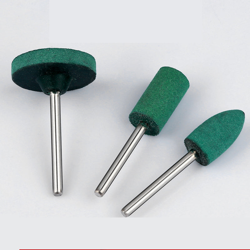 Rubber Grinding Sanding Polishing Head Rotary Tool Amber Beeswax Bodhi Mirror