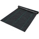 6ft x 300ft Premium 2.4oz Woven Weed Barrier Landscape Fabric — Heavy‑Duty Ground Cover for Flower Beds & Underlayment Black