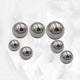 Solid Bearing Steel Balls Unhardened Perforated Welded Balls Diameter 7mm~18mm