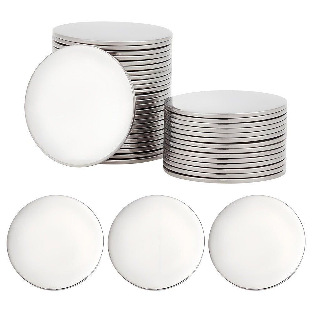 Stainless Steel Blank Disc Ø 50-350mm Laser Cut Round Sheet Plate Thick 0.5-10mm