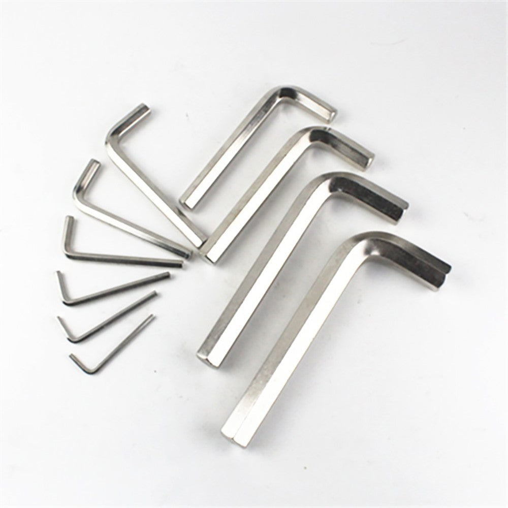 Long Arm Allen Key Metric 1.5mm-8mm Hexagonal Hex Wrench Stainless Steel 304 A2