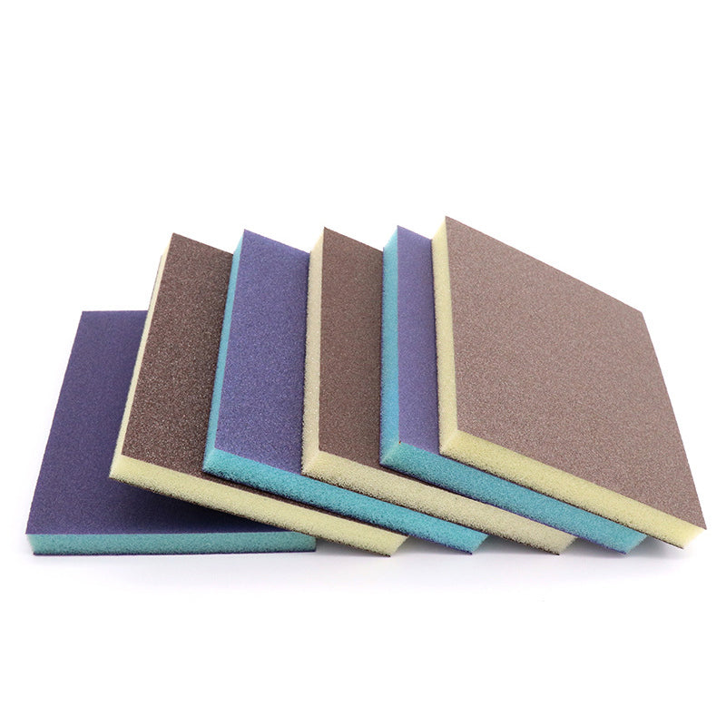 FOAM SANDING BLOCK Wet/Dry Bodywork Sandpaper Sponge Pads Extra Fine-Coarse Grit
