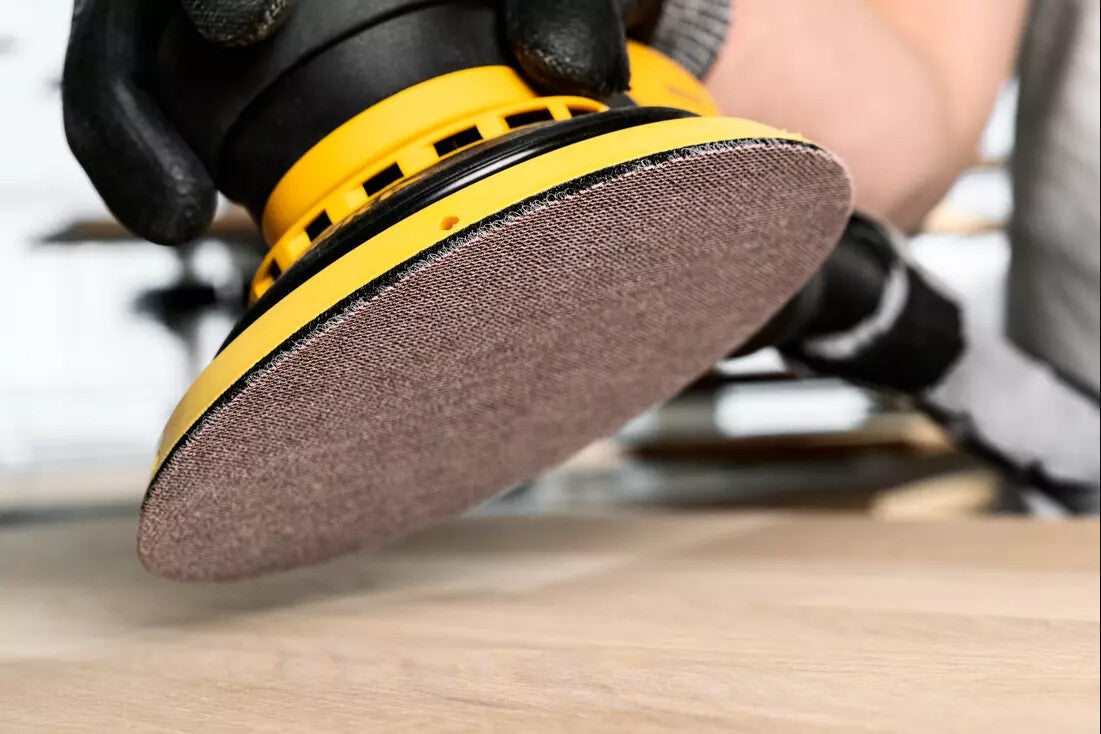 3" 5" 6" Mesh Sanding Discs — P80 to P1000 Grit Hook & Loop Sandpaper for Random Orbital Sanders