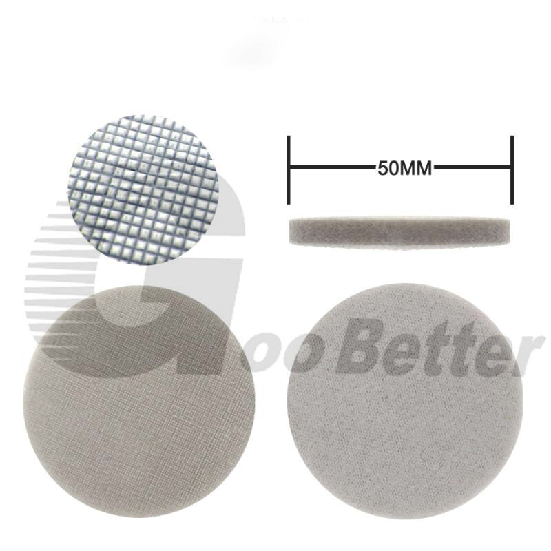 2" 50mm Wet & Dry Foam Sanding Disc Hook Loop Sponge Sandpaper 320 - 8000 Grit
