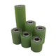 Ø10mm Polyurethane Ball Bearing Rubber Coated Bearings Pulley Guide Wheel Molded
