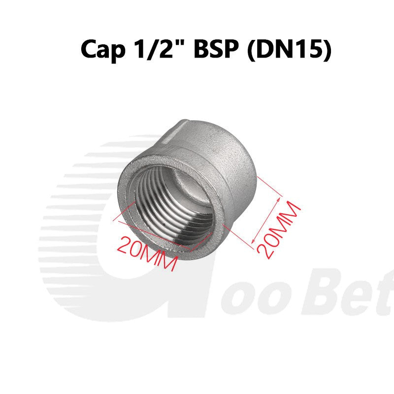 BSP Threaded Stainless Steel Pipe Fittings 304 — Elbow, Tee, Nipple, Socket & More