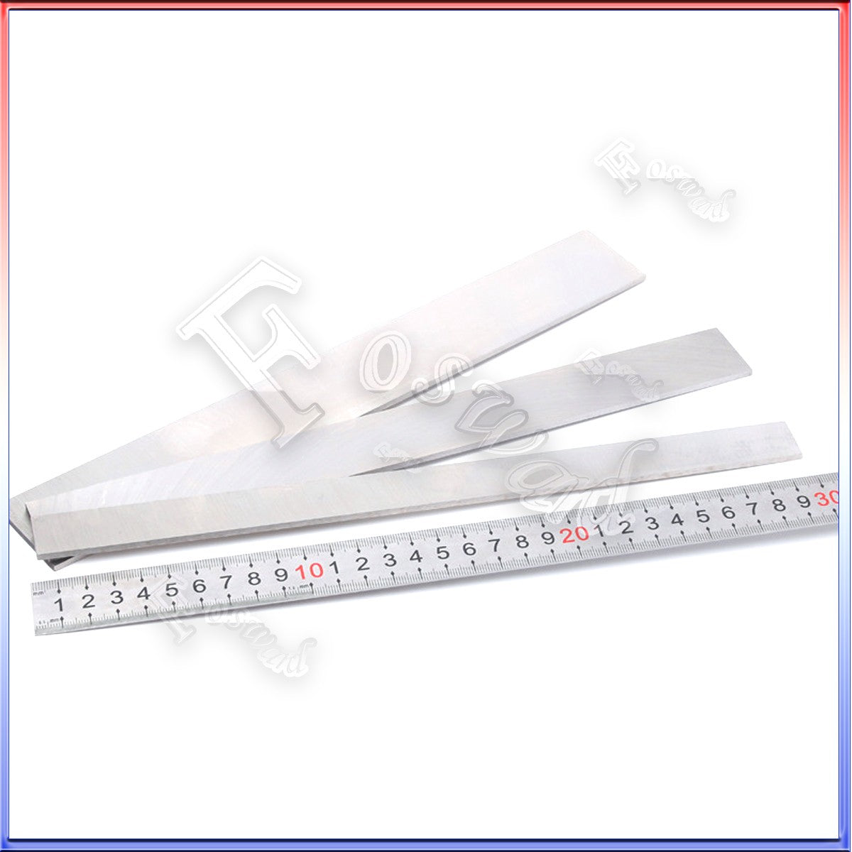 Flat Bar Solid Metal Strip -HSS- Metal Plate Trim 2mm 3mm Thickness 300mm Long