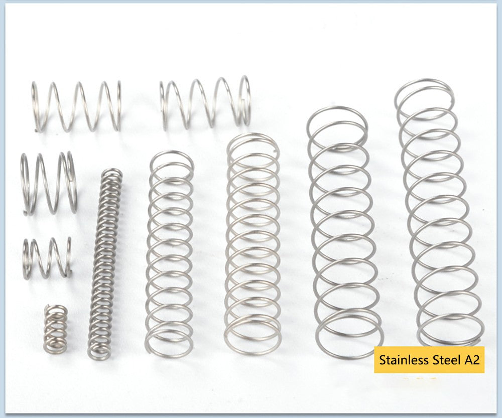 Stainless Steel Compression Spring, 0.7mm Wire, 5mm - 50mm Length, Small Springs