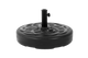 Patio Umbrella Base, Fillable with Sand or Water, Fits 1.5–1.89 In Poles, Black