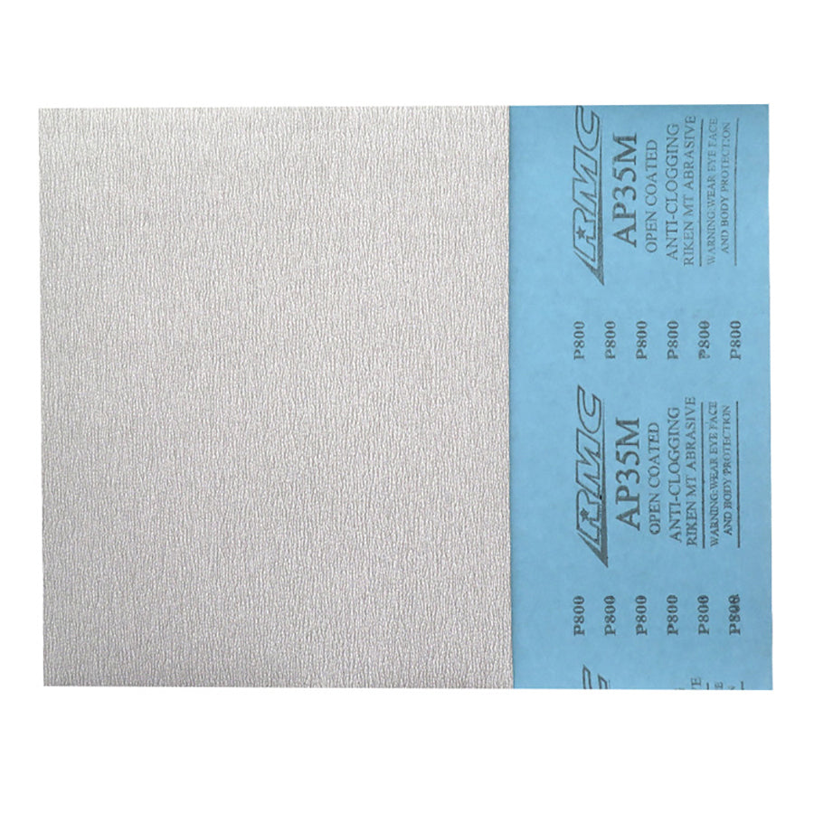 230x280mm RMC AP35M Dry Use Abrasive Sandpaper Grit 80# - 800# Sand Paper Sheets