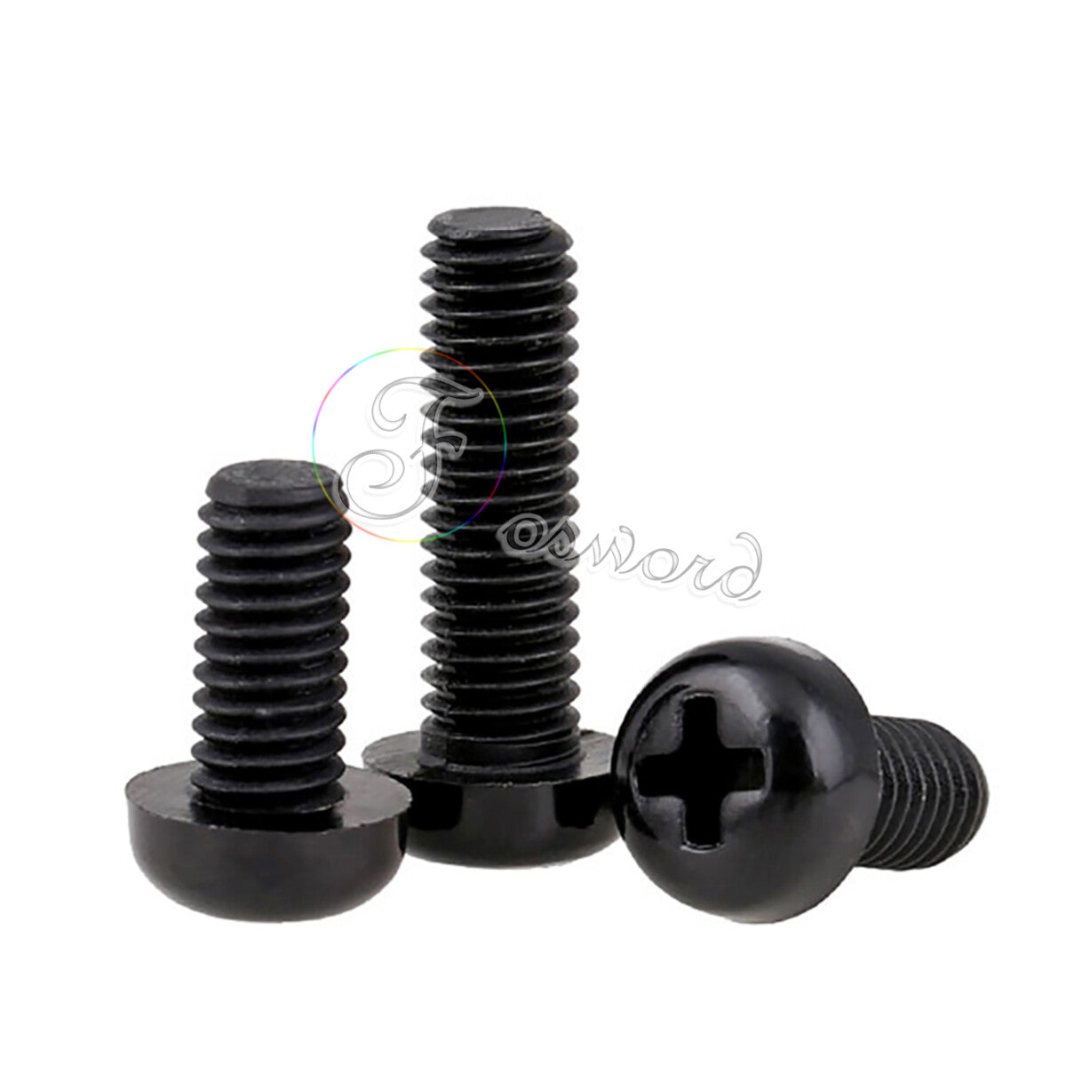 Nylon Phillips Round Pan Head Machine Screws – M2 M2.5 M3 M4, Non‑Conductive & Corrosion‑Free