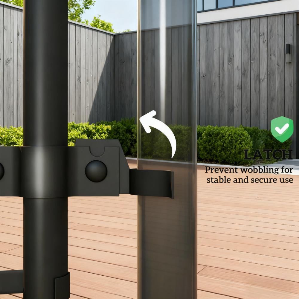 Galvanized Steel Garden Door,Garden Gate Chain Link Fence Gate,for Yard Entrance Way