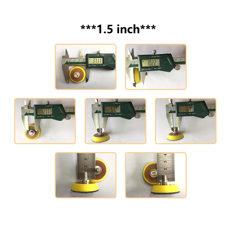 Back Structure Close-up 1"-6" Pad - M6/M8 Bolt for HomeDIYer Secure Installation