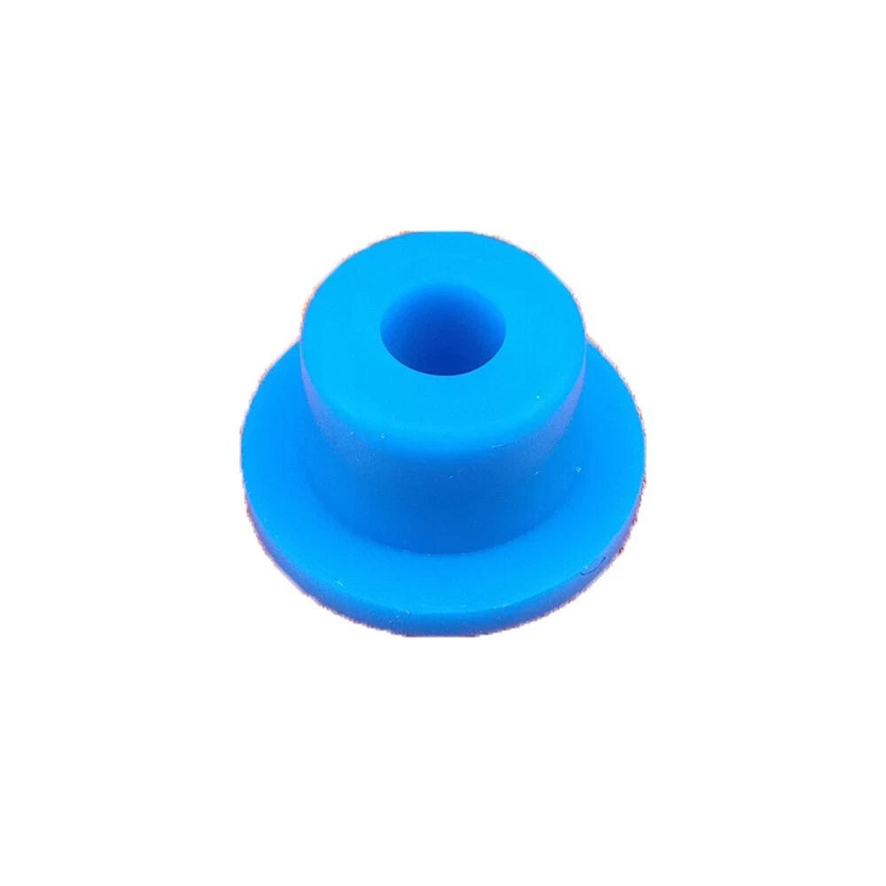 Silicone Rubber Round Hole Plugs Blanking End Cap Tube Pipe Insert Bung Blue - HomeDIYer