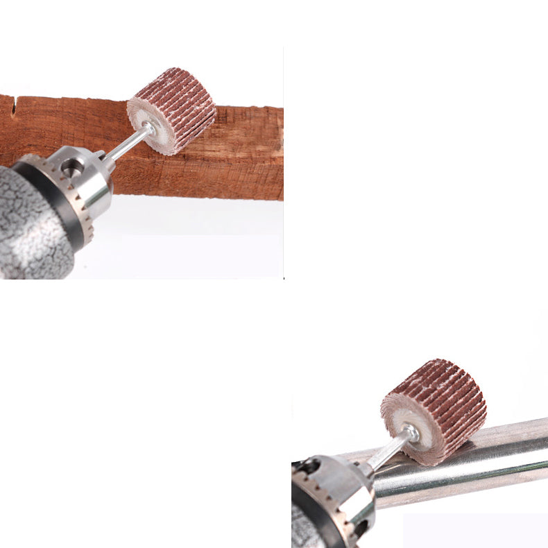 Sandpaper Grinding Head Polishing Chiba Wheel 80 120 180 240 320 400 600 Grit