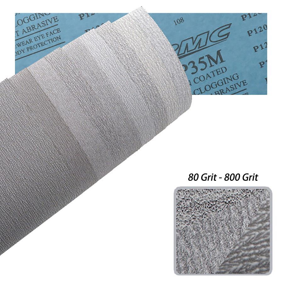 230x280mm RMC AP35M Dry Use Abrasive Sandpaper Grit 80# - 800# Sand Paper Sheets