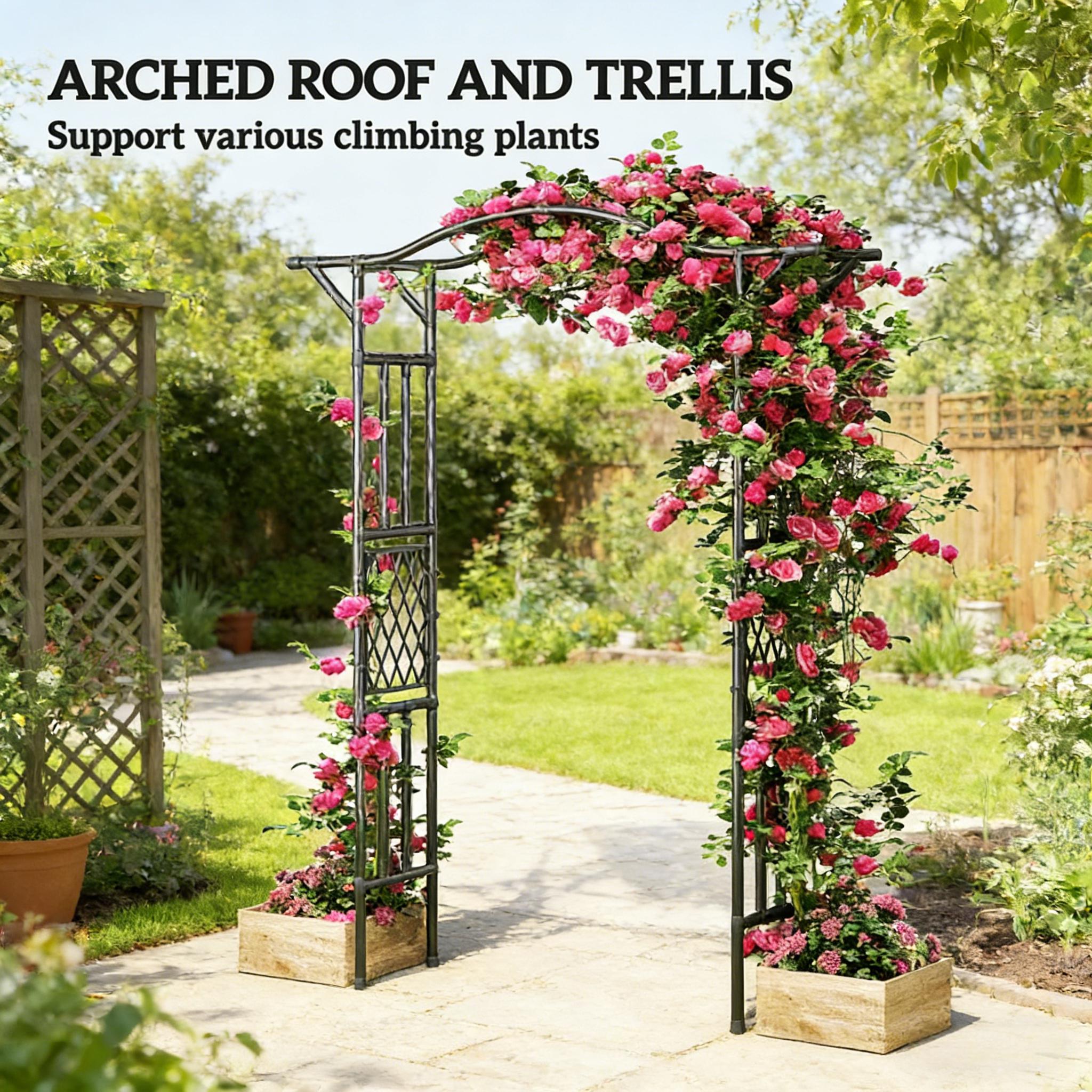 Outdoor Arch Trellis,Garden Arch