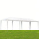 10x30 Ft Outdoor Party Canopy Tent, Waterproof, Open-Air Design, White