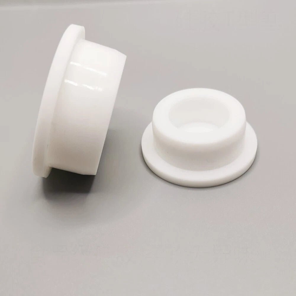 Hole Plug End Cap Round Silicone Rubber Blanking Seal Bung 6.8mm - 201.5mm White - HomeDIYer