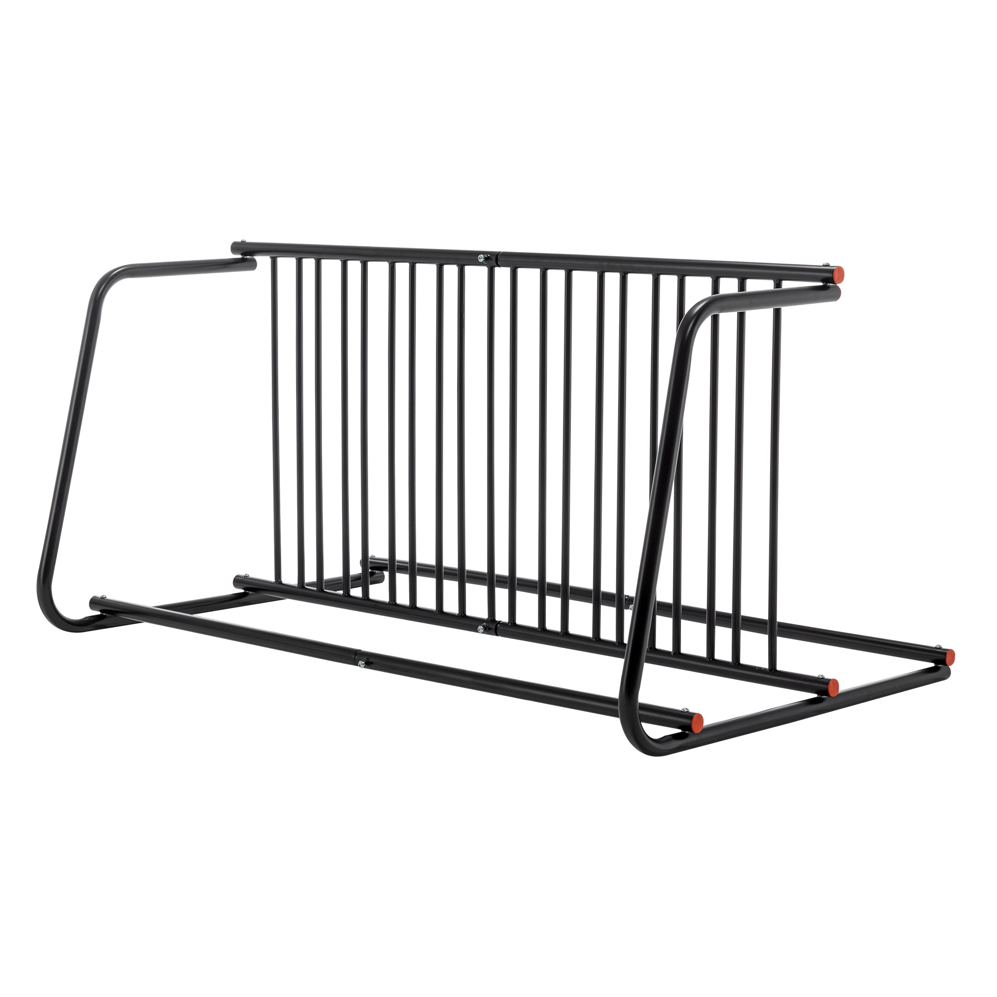10-Bike Floor Bike Rack – Heavy-Duty Freestanding Metal Bicycle Storage for Garage, Storefront & School